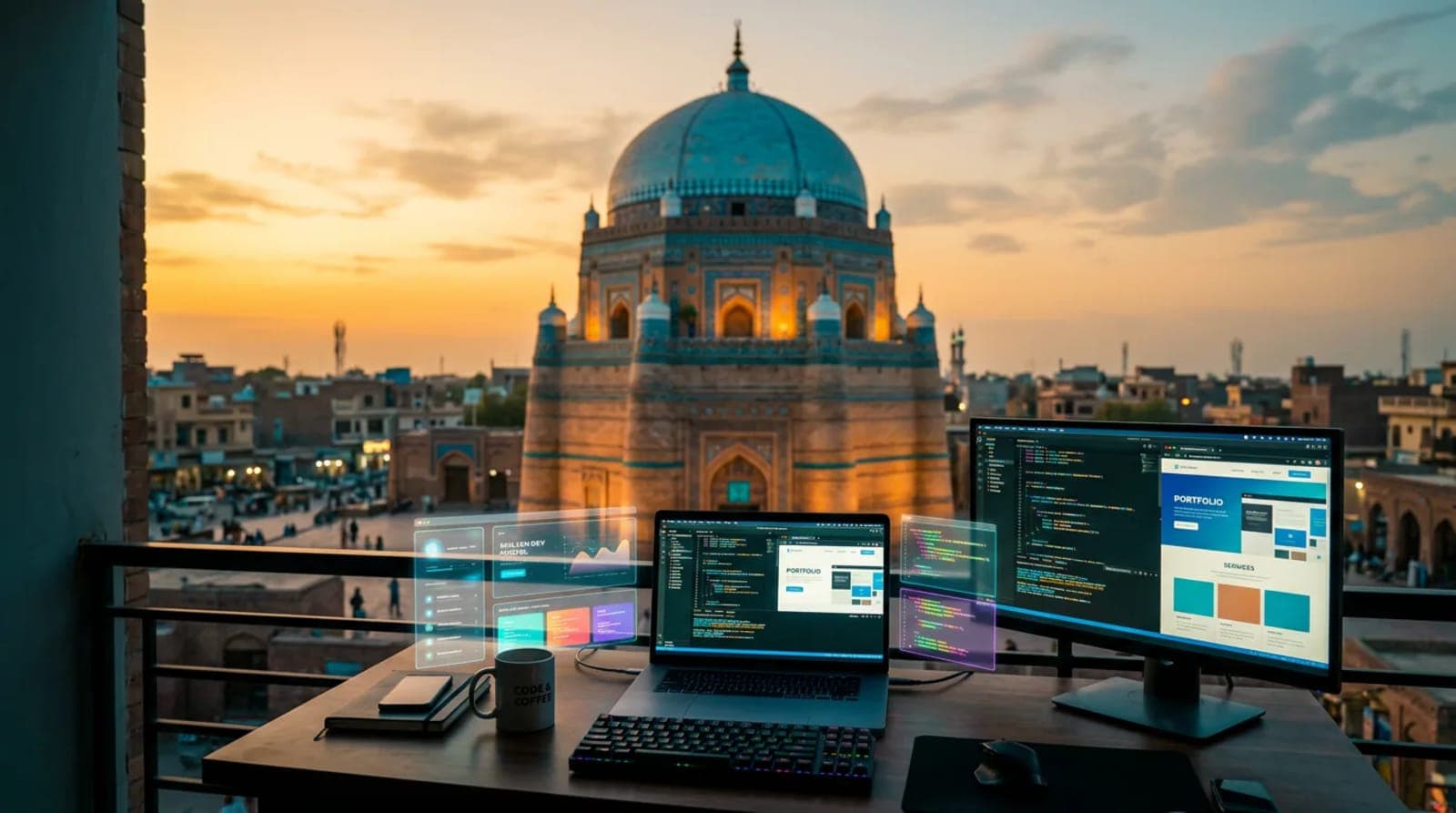 Professional web development for businesses in Multan