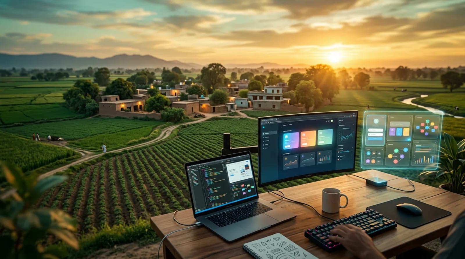 Professional web development for businesses in Okara