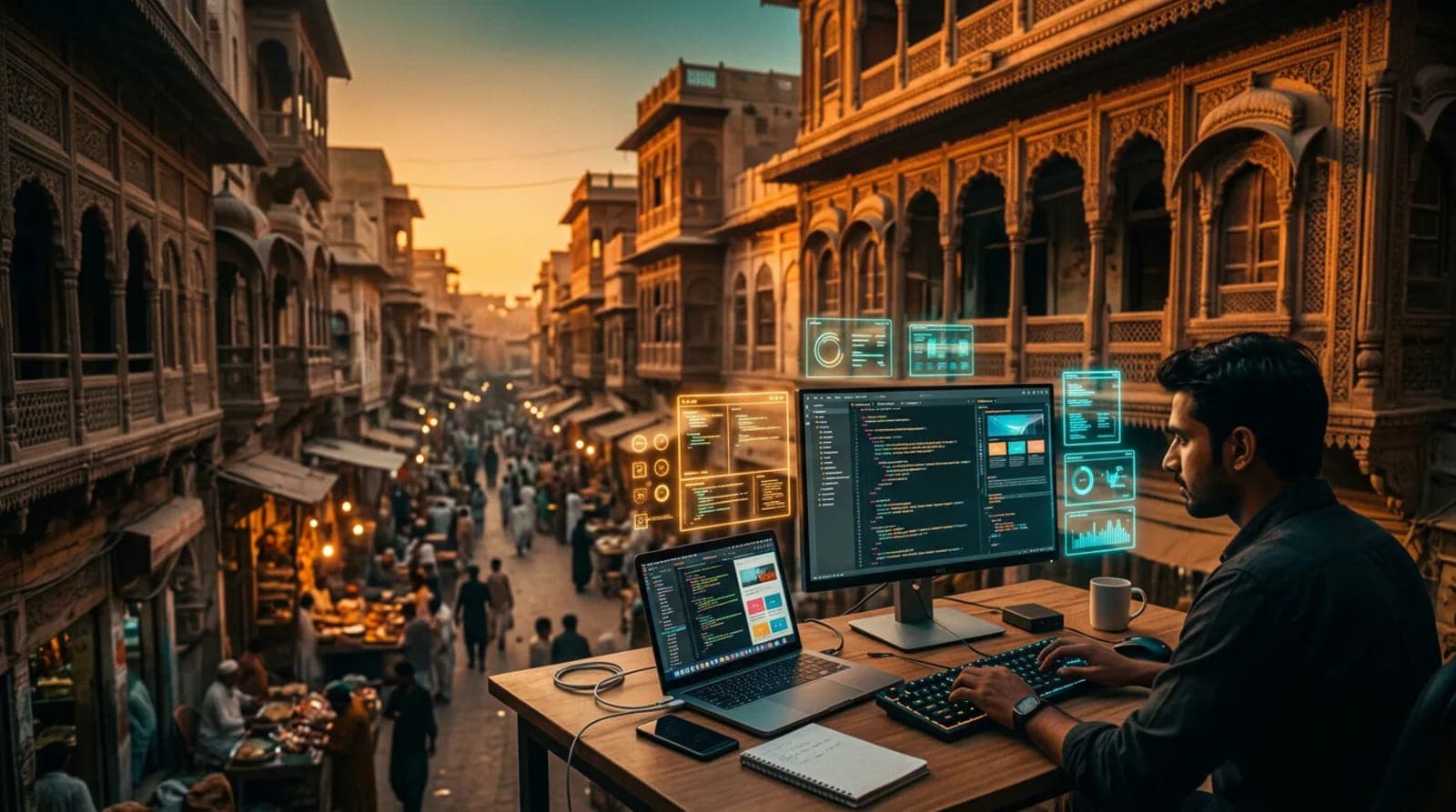 Professional web development for businesses in Shikarpur